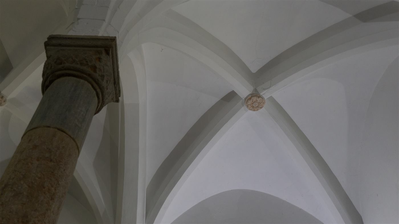 Detail of a stone vault, Mértola